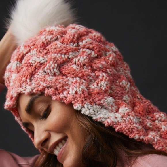 Anthropologie Pom Pom Earflap Beanie main image 7